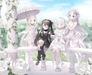 透明感のあるふわっとかわいいイラストを描きます フリルやリボンが溢れるかわいい世界観を描くのが得意です イメージ2