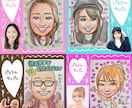 即日対応可★優しい雰囲気の似顔絵描きます データ納品のみも可能です！最短当日納品 イメージ3