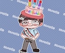 優しい雰囲気の似顔絵描きます SNSアイコンなどに！デフォルメタッチの似顔絵をご提供！ イメージ4