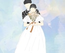 写真をもとにイラスト作成します リアルなものからデフォルメまで希望に合わせてお描きします！ イメージ2