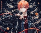 耽美な人物画を描かせていただきます 【初出品価格】アイコン、サムネ、MV、表紙絵、挿絵など イメージ4