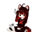 ミニキャラ立ち絵、アイコン描きます たくさんの種類の動きや表情描けます！！ イメージ2