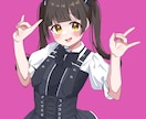 先着10名様限定！かわいいイラスト作成します 残り10名！歌ってみた、MV、グッズなどイラスト作成します！ イメージ4