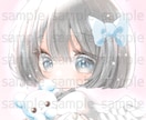完成品のアイコンあります 完成品のかわいい女の子のアイコンを販売しています。 イメージ1