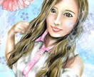 女性の似顔絵を美しく描きます 美女専門イラストレーターの描く似顔絵✨ イメージ4