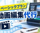 ベーシックプラン　動画編集の代行をします 編集技術がない等そんな方のために、動画の編集を代行します！ イメージ1