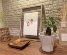 カップルの似顔絵お描きします カップルの方、パートナーの方との似顔絵はいかがですか イメージ3