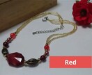 女性向けのネックレスを作ります ビーズを使った、世界に一つだけのネックレスをデザインします！ イメージ1