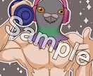 可愛いSDキャラやアイコンを作成します あなたの世界観をギュッと詰め込んだちびキャラアイコン イメージ5