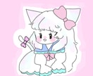 最短１日ゆるーいイラストお描きいたします ちょっと使いに最適！さみしい部分のアクセントにも！ イメージ2