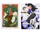 躍動感のあるイラスト制作受け付けます アイコン、一枚絵、サムネなどに イメージ5