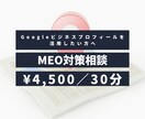 ビデオチャットでMEO対策のお悩みを解決します 画面共有で具体的に解説。「次の一手」を一緒に見つけます✨️ イメージ1