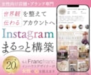 女性向け店舗のインスタを世界観デザインで整えます もとFrancfranデザイナーが整える世界観デザイン イメージ1