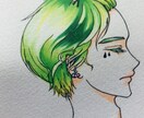 アナログで老若男女好みのイラスト描きます 赤ちゃんからお年寄りまでできる限り描きます。 イメージ1