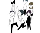 大人数のイラスト描きます ★5人以上のイラストを求めてる方大歓迎！！修正無料 イメージ4