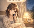 不眠孤独恋愛、夜眠れないあなたの話、静かに聞きます 深夜・寝る前OK｜ただ聞いてほしい夜に イメージ1