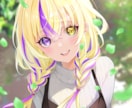 目を引くアイコンや1枚絵描きます かっこいいから可愛いまでご対応可能です！ イメージ3