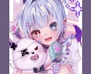 最短7日！ダークめな可愛いイラスト制作致します サムネイル、アイコン、グッズなどに！ イメージ5