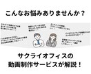 マーケトレンドのど真ん中！サイト用の動画制作します 即納品！自社商品をわかりやすく表現する動画の制作ならお任せ！ イメージ2