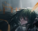 動画サムネにも！一枚絵お描きします お好きな世界観の一枚絵お描きします！【絵柄②厚塗り】 イメージ8