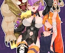 イラスト作成いたします 【Aプラン】かわいくて少しダークな商用可能イラスト！ イメージ4