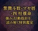 紫微斗数×マヤ暦×四柱推命で行動指針を鑑定します 中国占星術とマヤ暦、四柱推命で人生の羅針盤を占います イメージ1