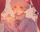 格安で可愛いアイコン･可愛いイラスト描きます 【格安！】SNSで使えるイラストを可愛く仕上げます！ イメージ2