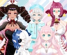 VTuberLive2Dモデル全行程制作します 納品後もずっとVtubeStudio伴走サポートで安心です イメージ10