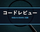 あなたのコードをプロ目線でレビュー・改善します 可読性/バグ/設計/パフォーマンスを指摘し、改善版コードも納 イメージ1