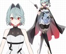 お手頃価格で高品質で魅力的な立ち絵を制作します IRIAM/TRPG/配信者さん/ゲーム用立ち絵 イメージ3