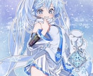 アニメ塗り、セル画風、挿絵、漫画風イラスト描きます 要望に沿ってイラスト描きます！ イメージ1