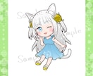 商用ok☆可愛いミニキャライラストお描きします SNSやブログ、YouTubeなどに☆ イメージ4