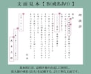 香典返し御礼状・法要挨拶状を作成いたします 【二つ折りカードタイプ10枚セット】当日発送・翌日配達可能 イメージ5