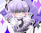 可愛い女の子の1枚絵を制作します SNSアイコン、サムネイル、グッズ、全身立ち絵など イメージ6