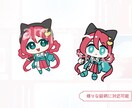 デフォルメ（SD）ミニキャラ描きます 絵柄や等身変更可能な自分だけのオリジナルイラスト！ イメージ4