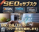 SEOのサブスク！パワー数値をキープいたします 特典あり！DR/UR/DA/TF等の指標を維持し続けます！ イメージ1