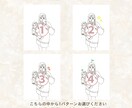 線画似顔絵イラスト描きます SNSアイコンや結婚式などのプチギフトに⭐️ イメージ3