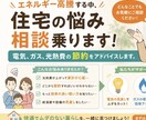 エネルギー高騰する中、住宅の悩み相談に乗ります 電気.ガス代の悩みを解消する提案をします！ イメージ1