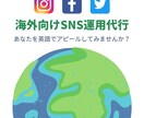 2週間毎日投稿★海外向けに英語でSNS運用します 日本の小さな可能性を、もっと世界へ、もっと大きく イメージ1