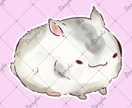 ペットのゆるふわSNSアイコン描きます あなたのペットをゆるふわにイラスト化します！！ イメージ2