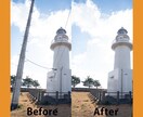 画像や写真から消したい不要物削除いたします なるべく背景や建物など違和感ないよう加工いたします イメージ4