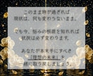 すべての悩みに対して理想の未来への答えを霊視します 恋愛、仕事、お金、人間関係、家族の悩みを好転させる総合鑑定 イメージ6