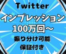 Twitterインプレッション100万回増やします Twitter集客・インプレッション増やし・拡散手伝います！ イメージ6