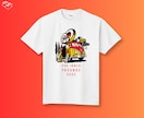 1ランク上のTシャツデザイン作成します あなたの思いを世界で一つだけの作品に！！ イメージ8