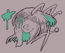 色数限定でおしゃれな人物イラスト描きます SNS、MV・動画サムネイル、表紙、記念日イラスト等に！ イメージ7