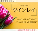 ツインレイ鑑定│魂の繋がりと宿命を霊視で見抜きます あの人は魂の片割れ？二人に与えられた使命と未来を占います イメージ1