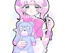 地雷かわいい♡イラスト等描きます 個性強めのイラストでバリバリ目立っちゃいましょう！ イメージ2