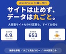 WordPressの移転・アドレス変更を代行します 大容量でも可！DNS変更などお引越しに必要な作業全部こみ！ イメージ1