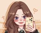 かわいいミニキャラのアイコン描きます SNS等で使用するかわいいミニキャラのアイコン イメージ1