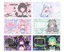 VTuber様の配信画面作成致します キラキラゴテ盛りデザインが得意です！ イメージ1